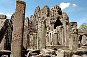 Angkor Thom - Bayon temple, east gopura of the third enclosure 